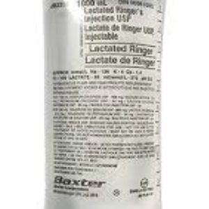 SUERO RINGUER LACTATO 1 LITRO BAXTER  X 10