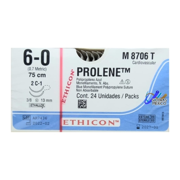 SUTURA PROLENE # 6.0 – AlivetFarma